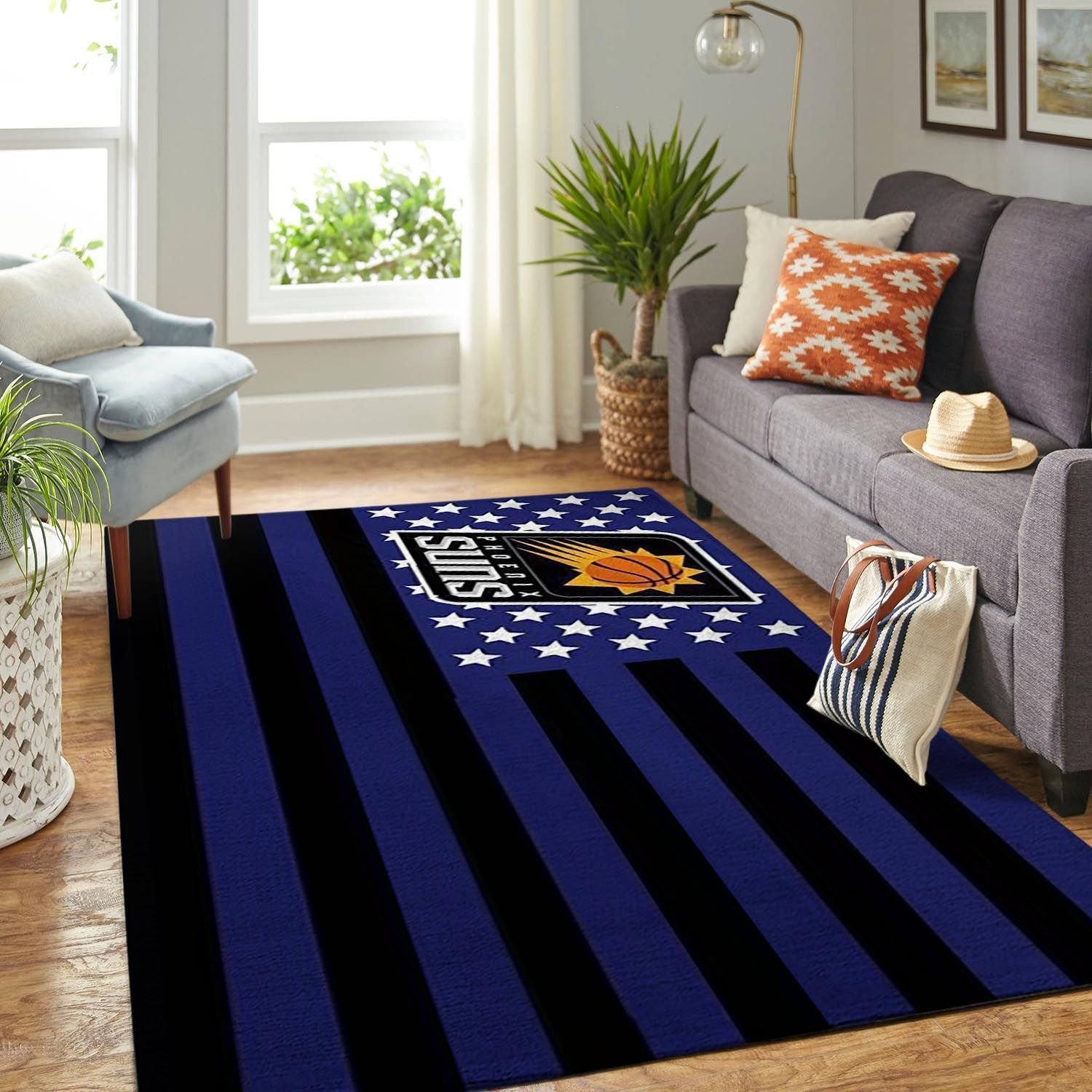 Amazon Phoenix Suns Living Room Area Rug