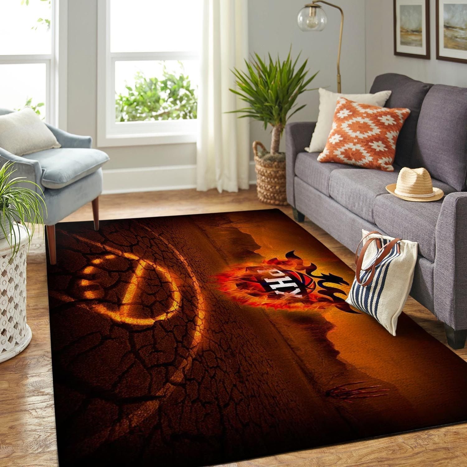 Amazon Phoenix Suns Living Room Area Rug