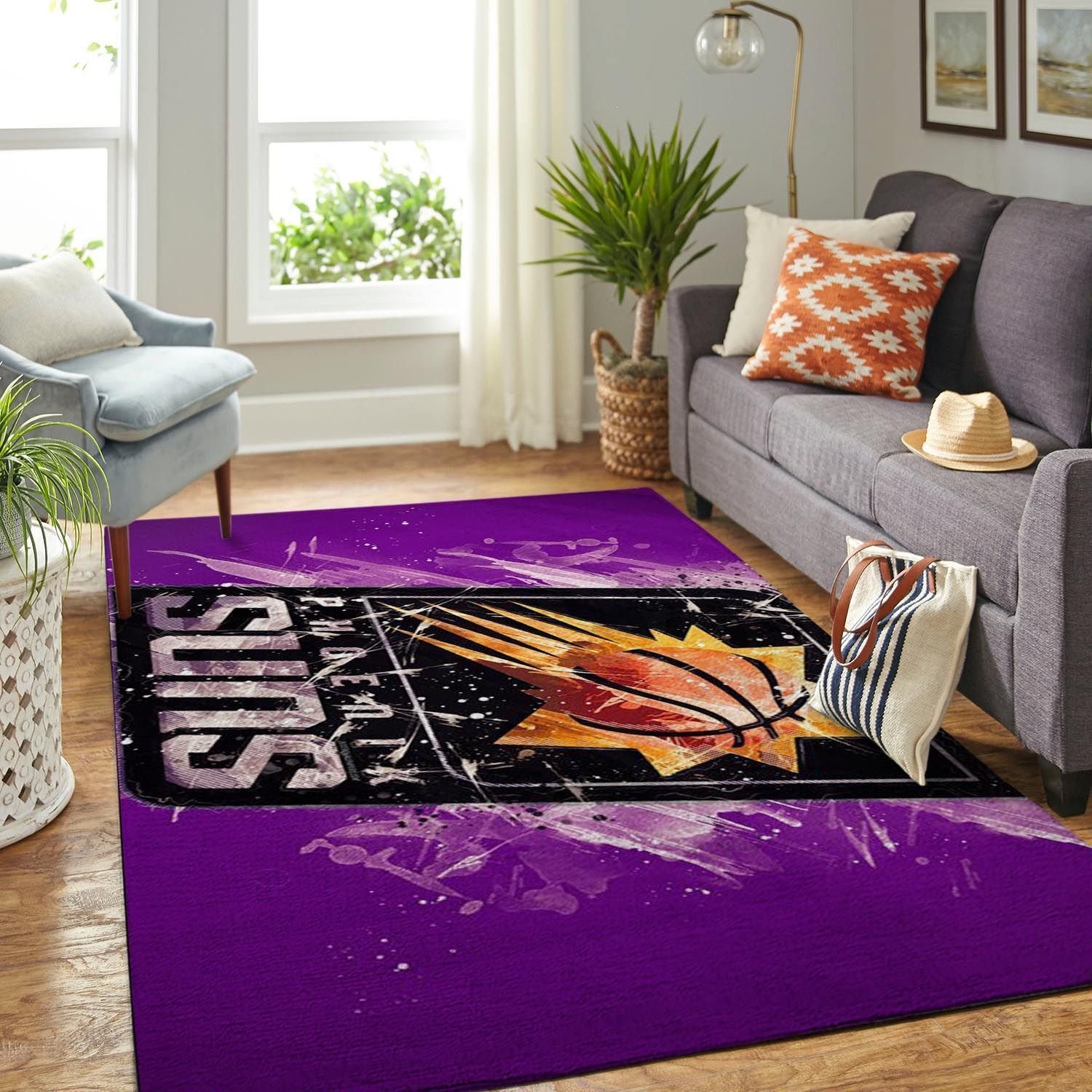 Amazon Phoenix Suns Living Room Area Rug
