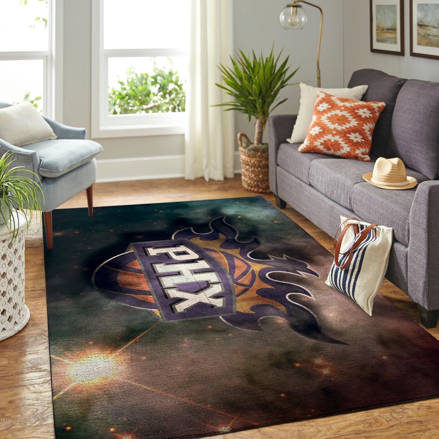 Amazon Phoenix Suns Living Room Area Rug