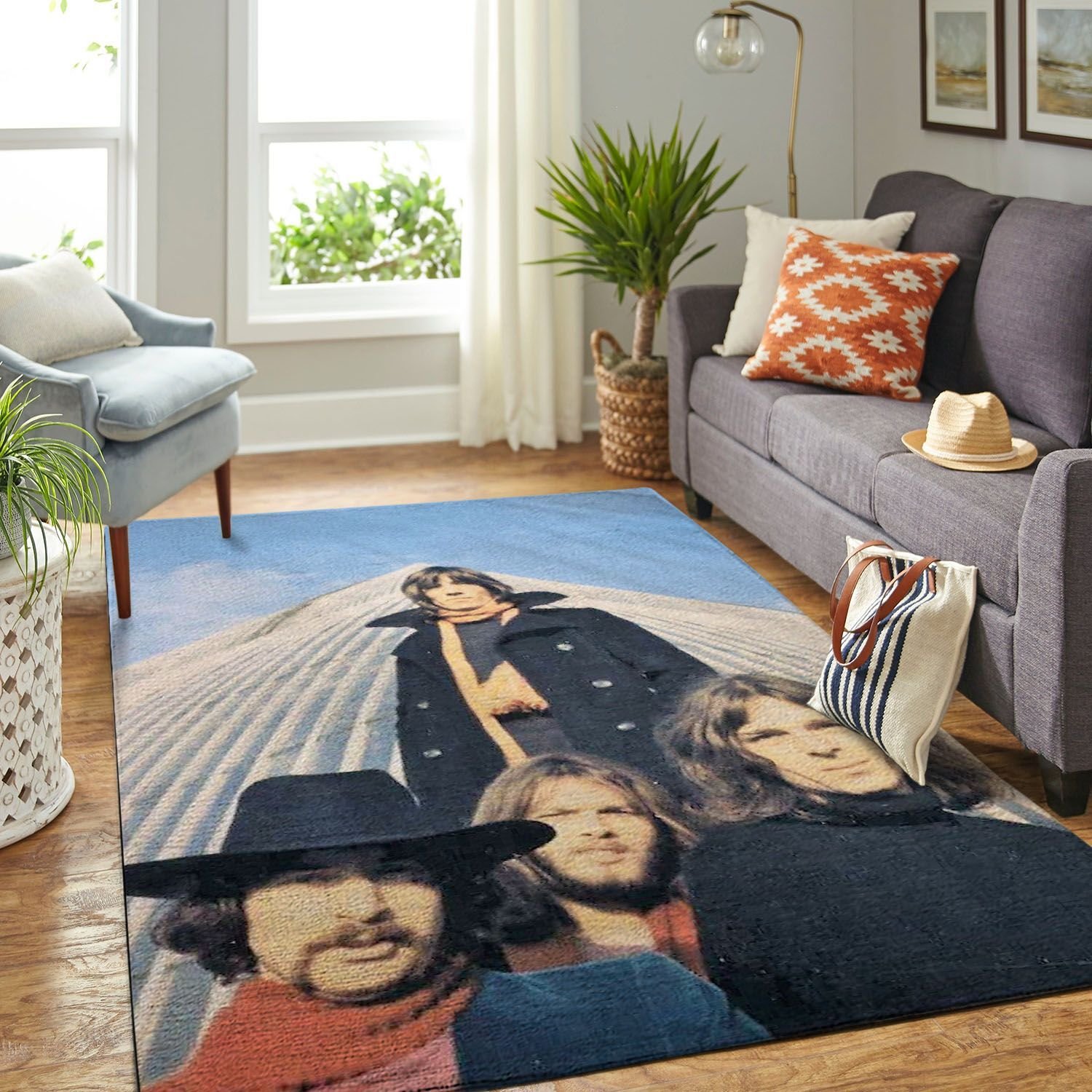Amazon Pink Floyd-legend Band Living Room Area Rug