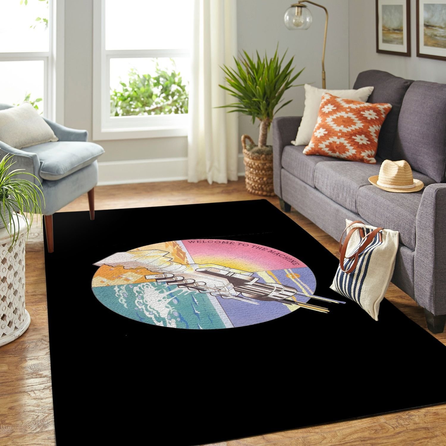 Amazon Pink Floyd-legend Band Living Room Area Rug