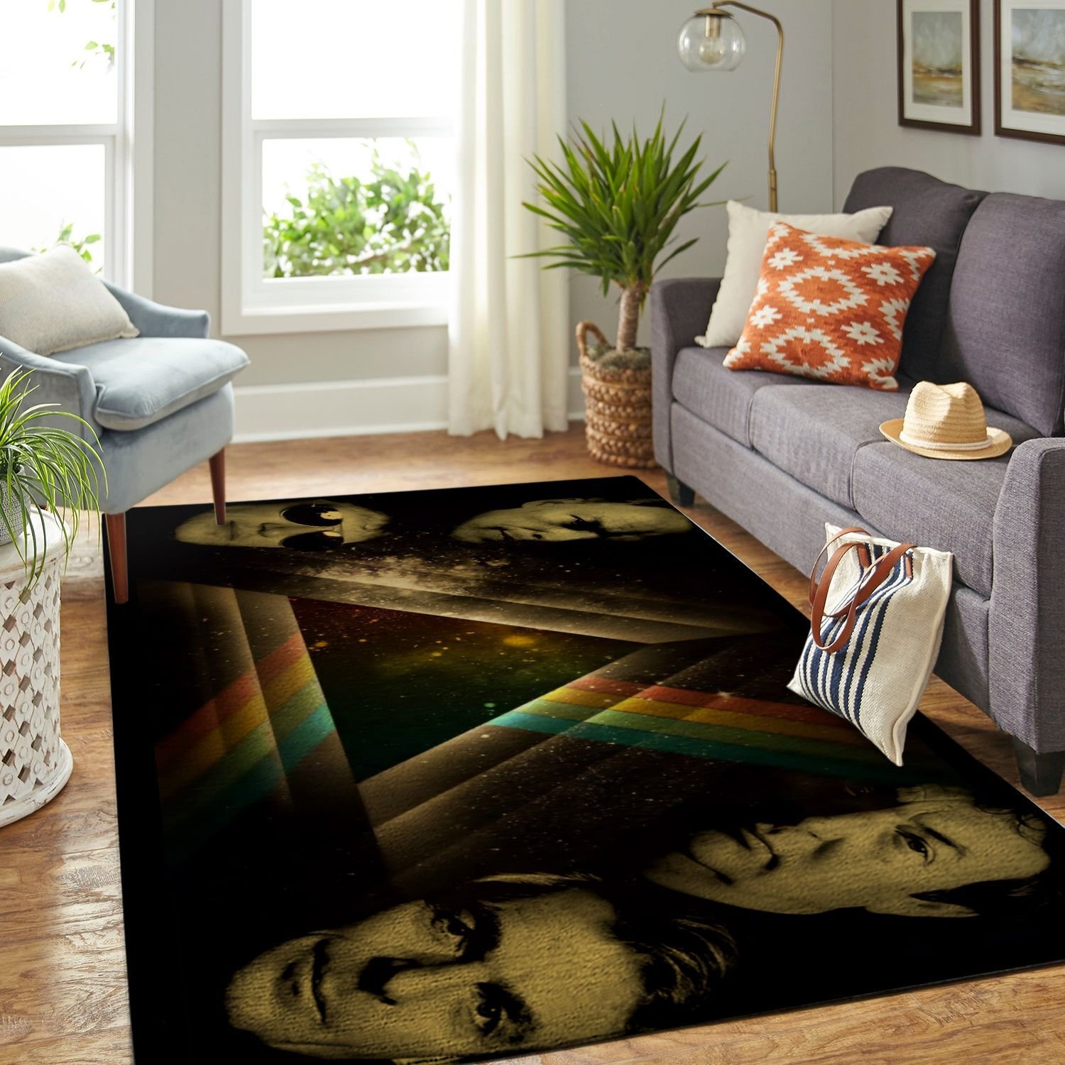 Amazon Pink Floyd-legend Band Living Room Area Rug