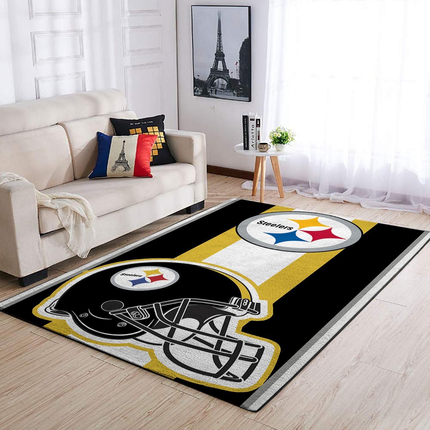 Amazon Pittsburgh Steelers Living Room Area Rug