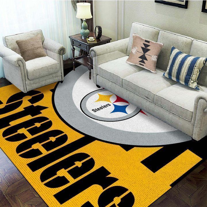 Amazon Pittsburgh Steelers Living Room Area Rug