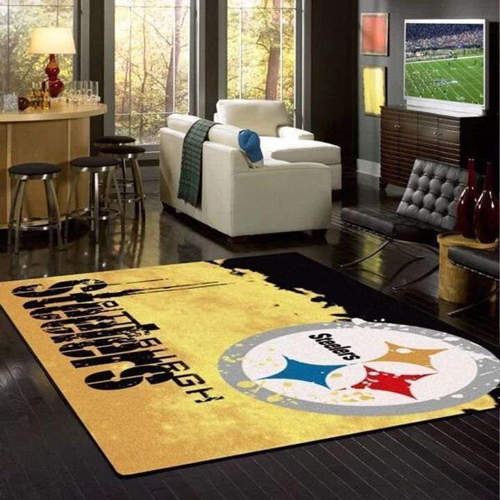 Amazon Pittsburgh Steelers Living Room Area Rug