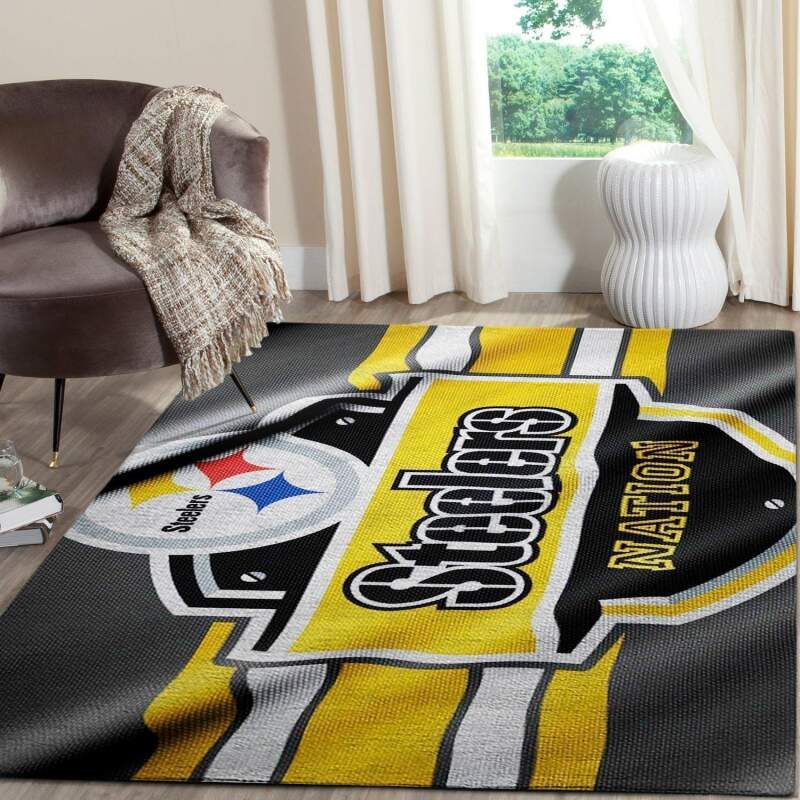 Amazon Pittsburgh Steelers Living Room Area Rug