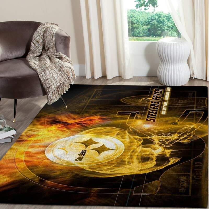 Amazon Pittsburgh Steelers Living Room Area Rug 1 Amazon Pittsburgh Steelers Living Room Area Rug