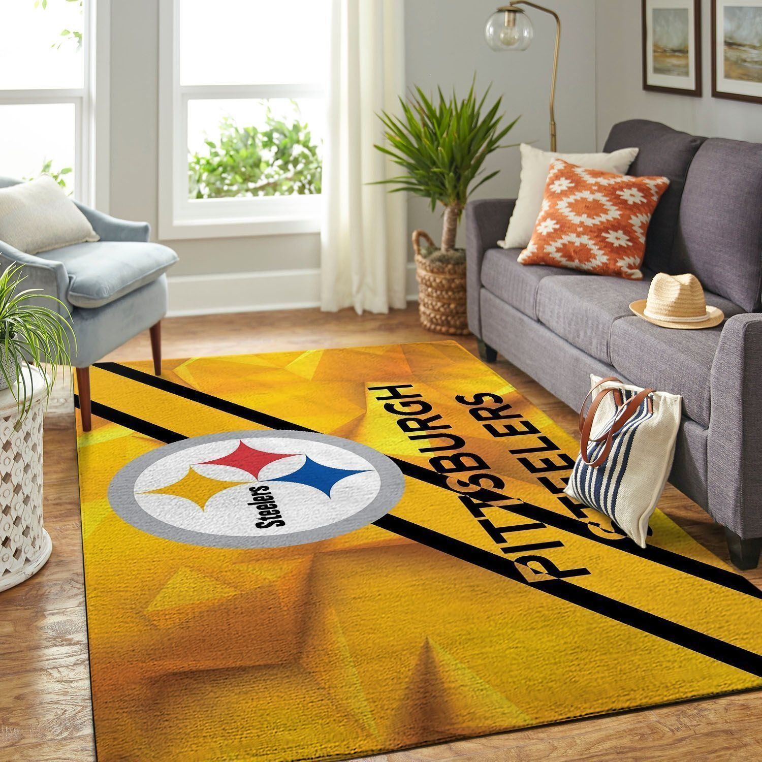 Amazon Pittsburgh Steelers Living Room Area Rug 1 Amazon Pittsburgh Steelers Living Room Area Rug
