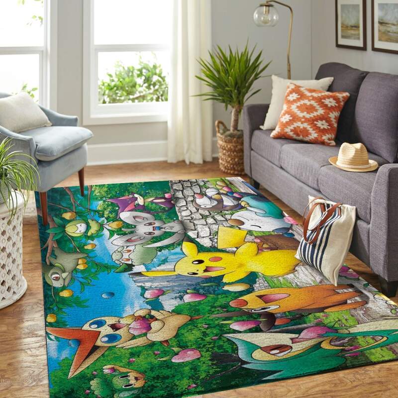 Amazon Pokemon Living Room Area Rug