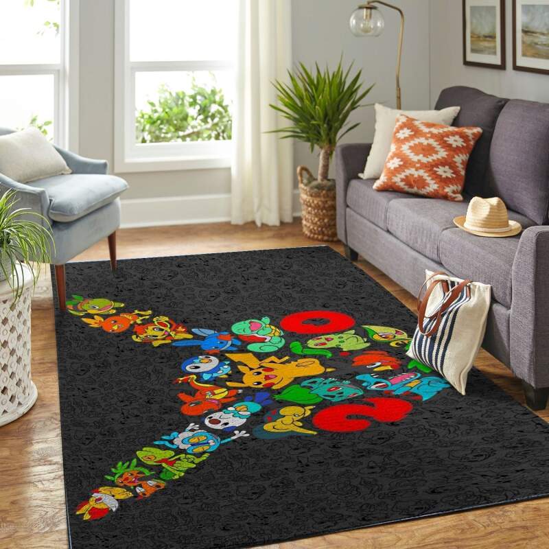 Amazon Pokemon Living Room Area Rug