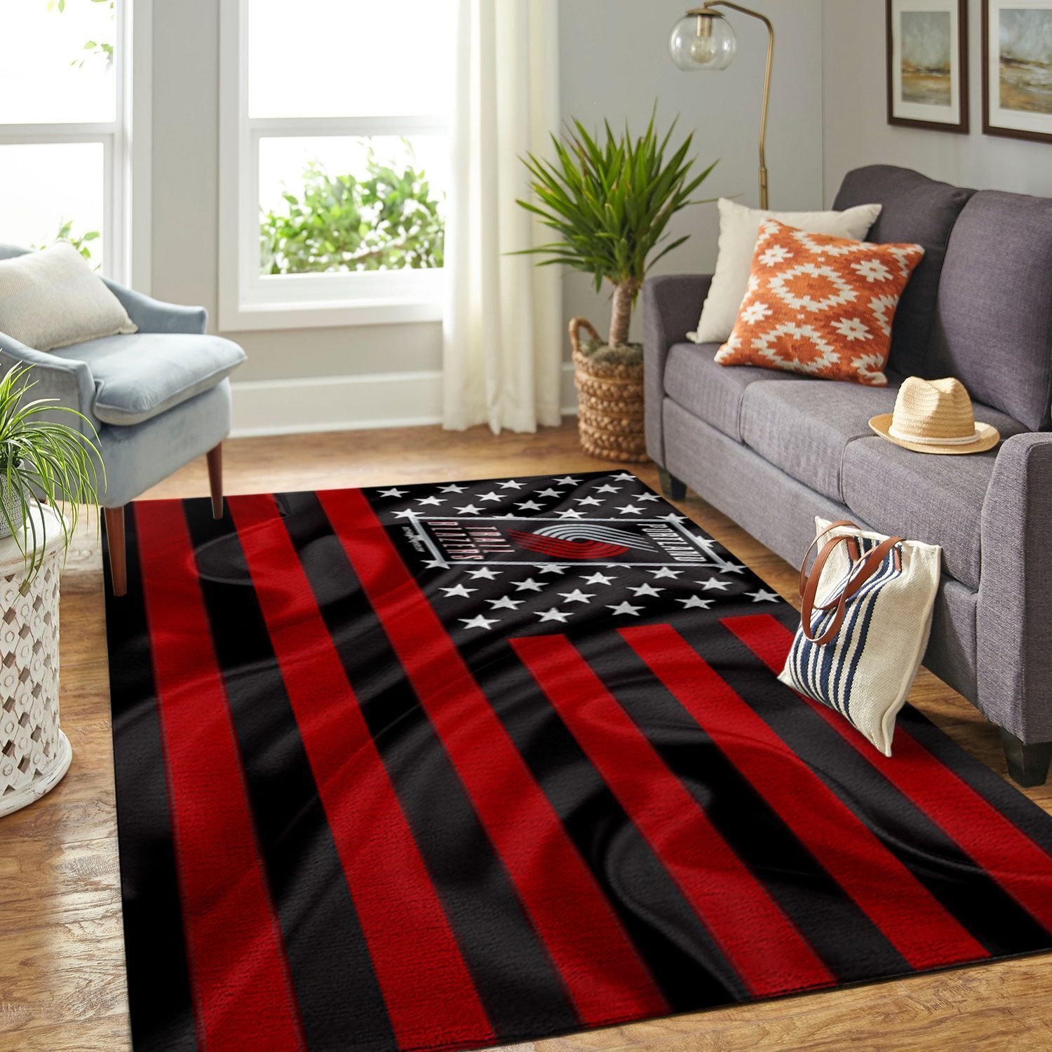 Amazon Portland Trail Blazers Living Room Area Rug