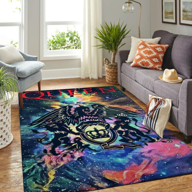 Amazon Queen Band Legend Living Room Area Rug