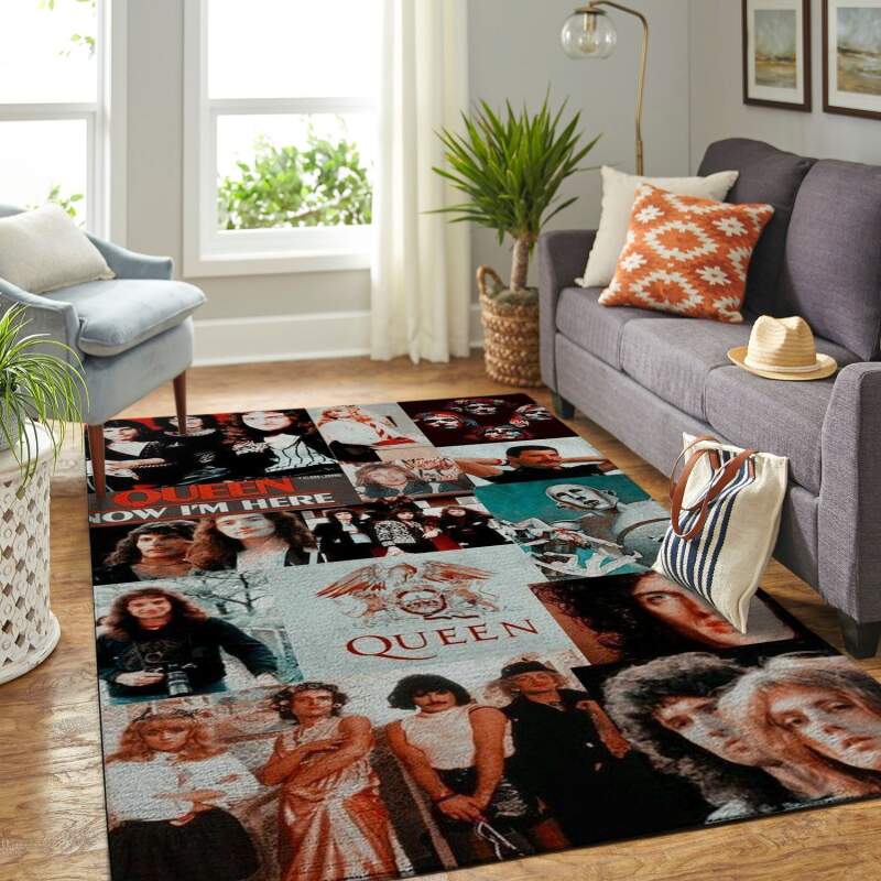 Amazon Queen Band Legend Living Room Area Rug
