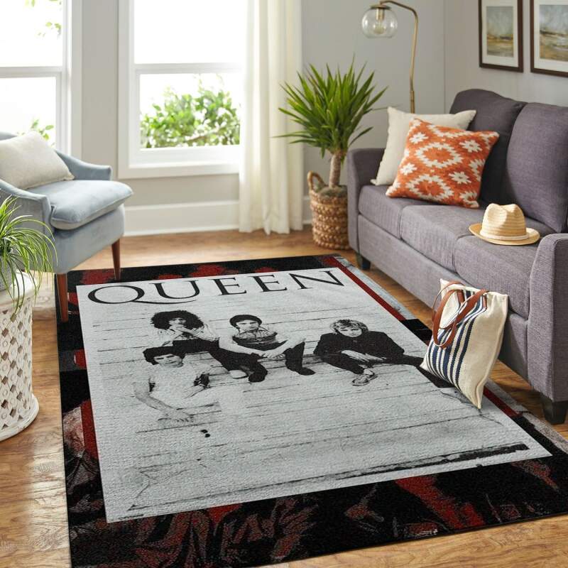 Amazon Queen Band Legend Living Room Area Rug