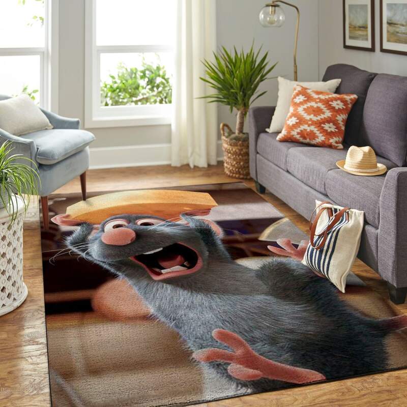 Amazon Ratatouille Living Room Area Rug