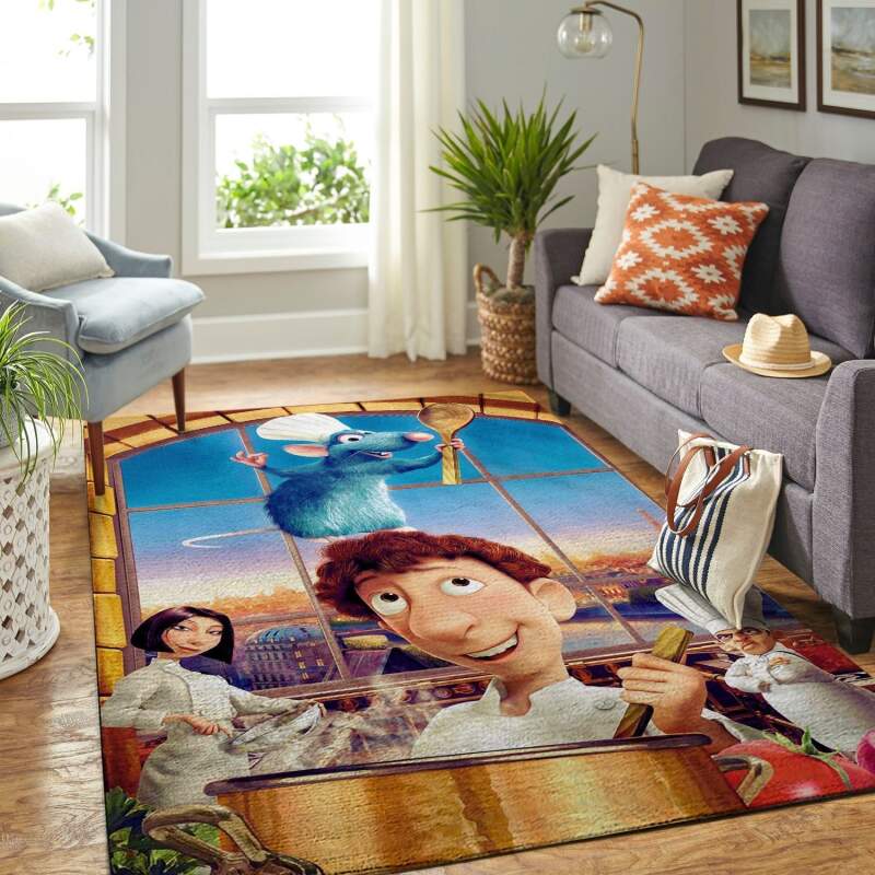 Amazon Ratatouille Living Room Area Rug
