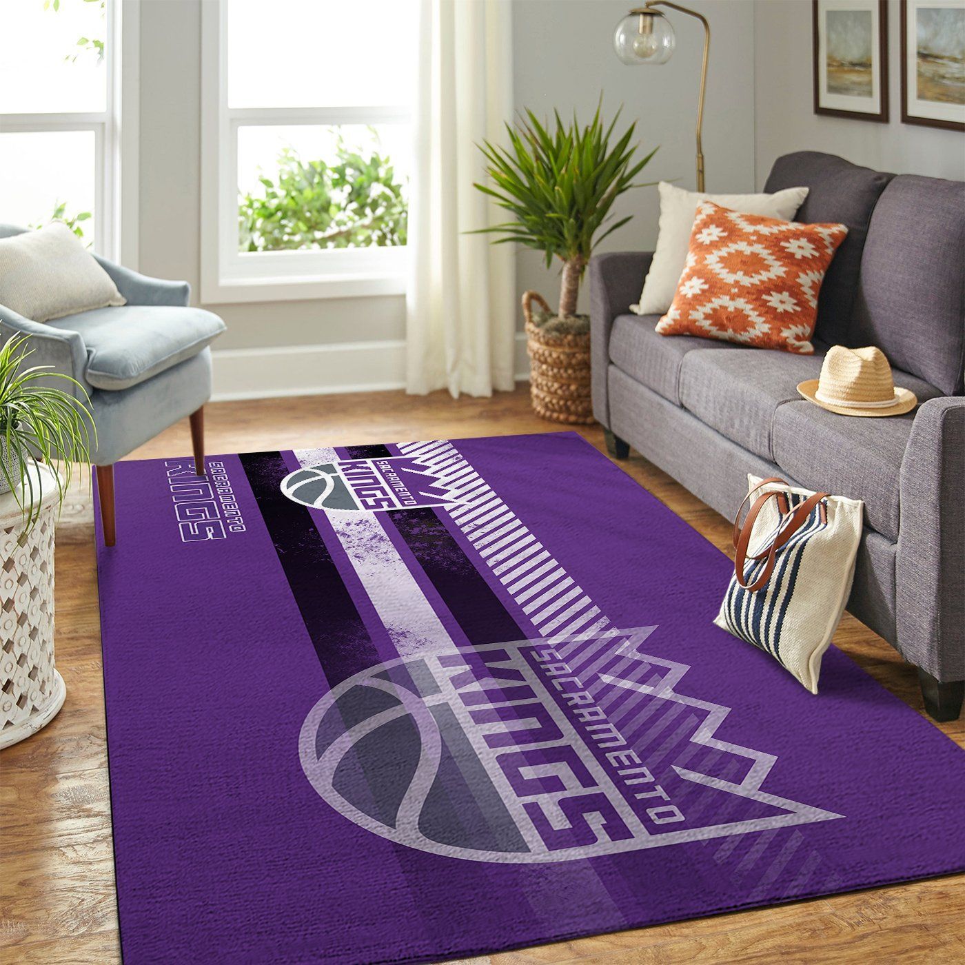 Amazon Sacramento Kings Living Room Area Rug