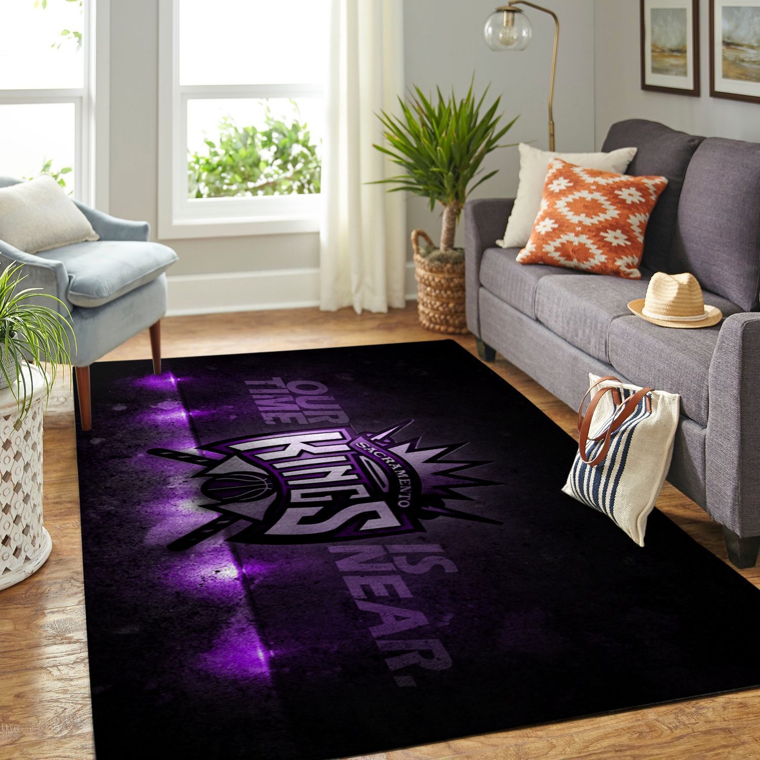 Amazon Sacramento Kings Living Room Area Rug