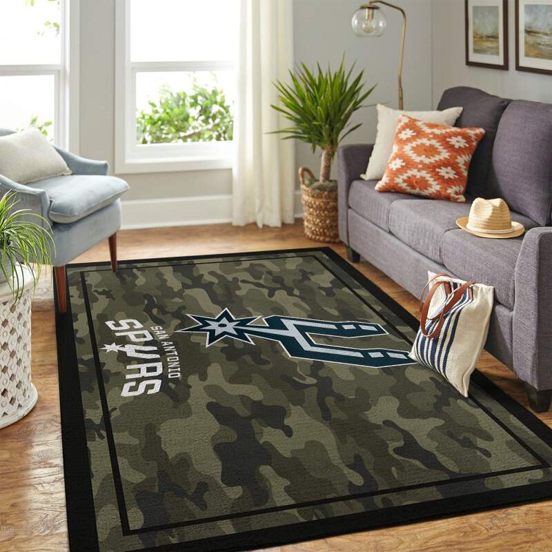 Amazon San Antonio Spurs Living Room Area Rug