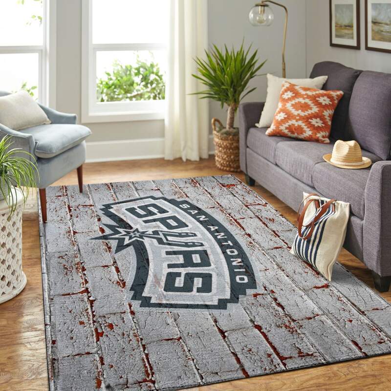 Amazon San Antonio Spurs Living Room Area Rug