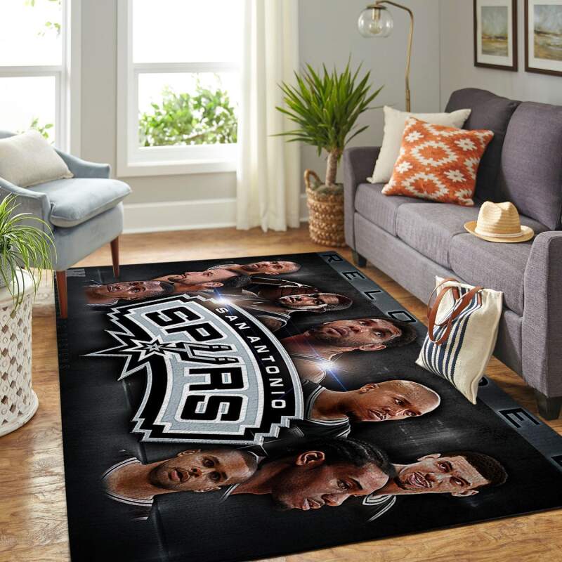 Amazon San Antonio Spurs Living Room Area Rug