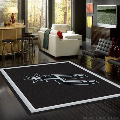 Amazon San Antonio Spurs Living Room Area Rug 1 Amazon San Antonio Spurs Living Room Area Rug