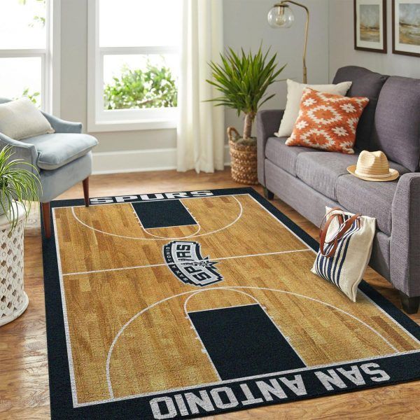 Amazon San Antonio Spurs Living Room Area Rug