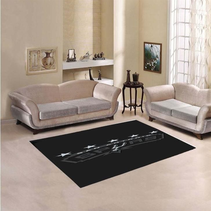 Amazon San Antonio Spurs Living Room Area Rug