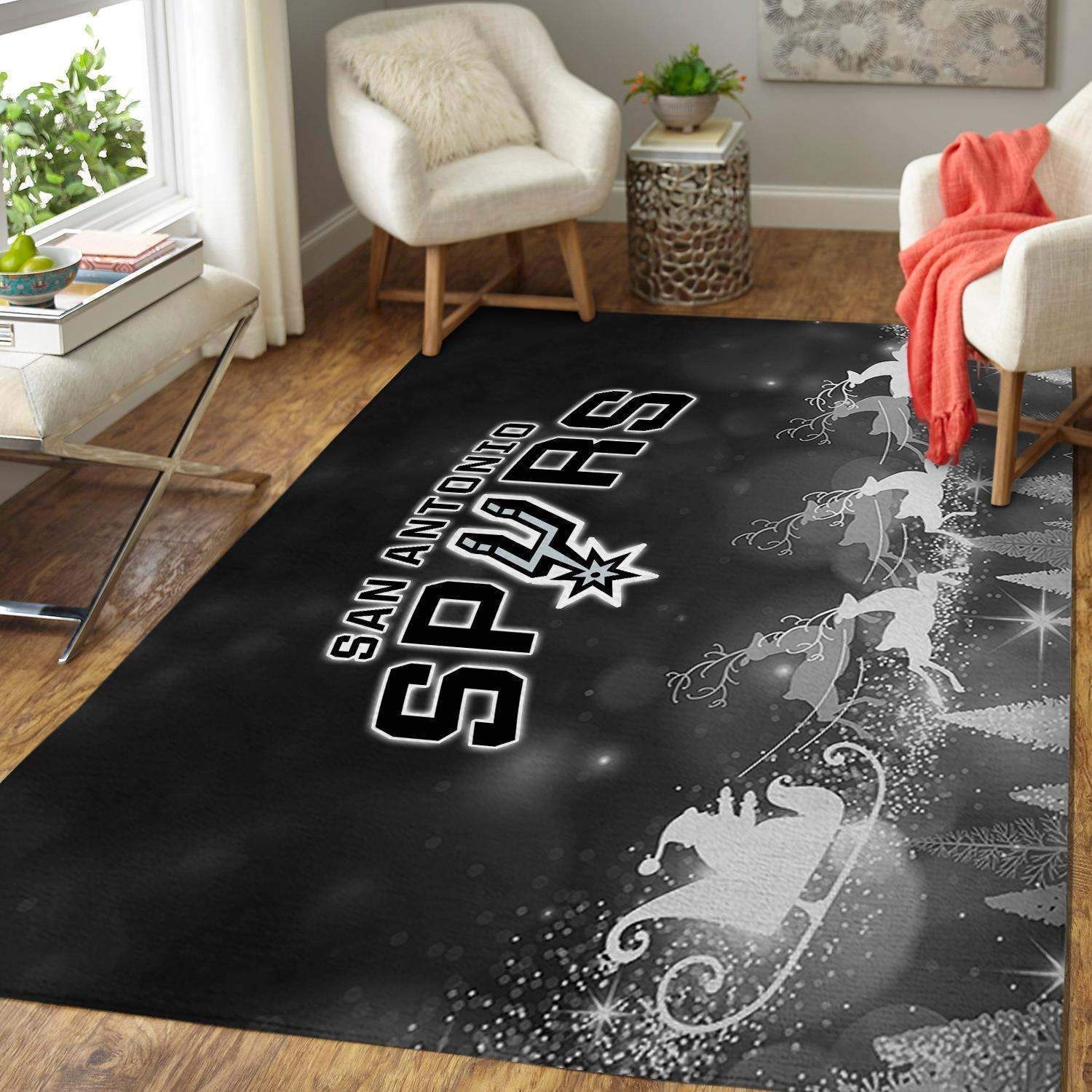 Amazon San Antonio Spurs Living Room Area Rug