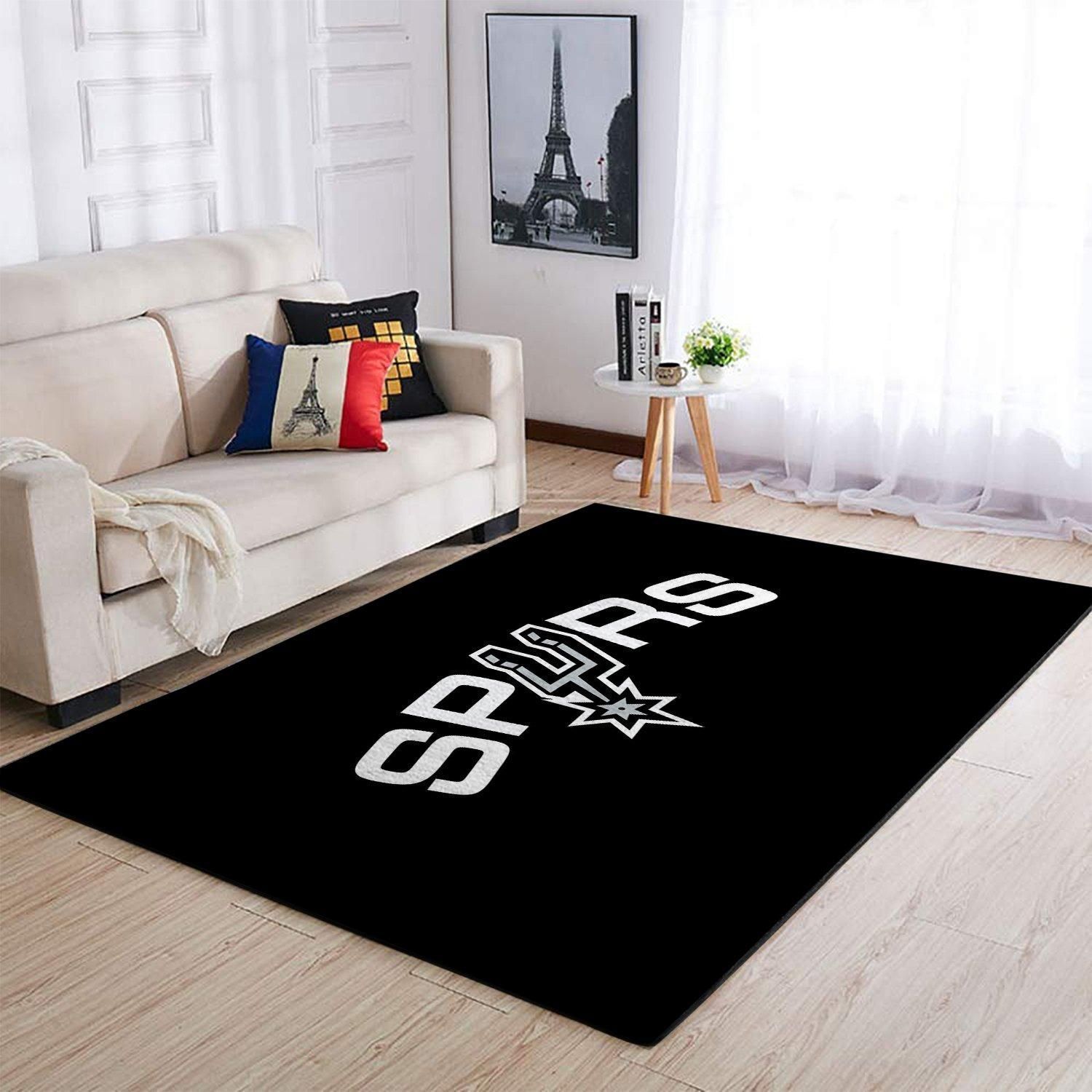 Amazon San Antonio Spurs Living Room Area Rug