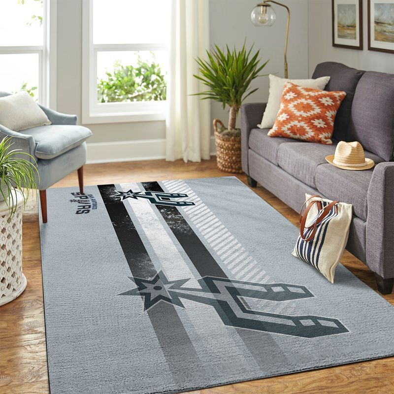 Amazon San Antonio Spurs Living Room Area Rug
