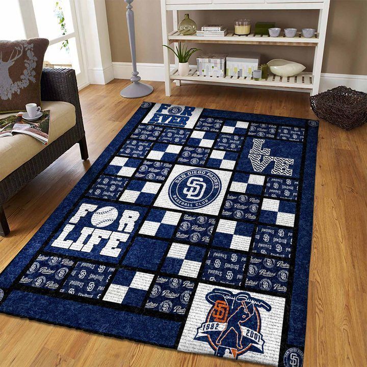 Amazon San Diego Padres Living Room Area Rug
