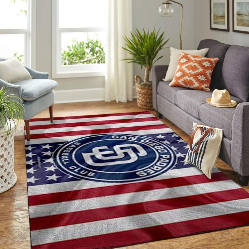 Amazon San Diego Padres Living Room Area Rug