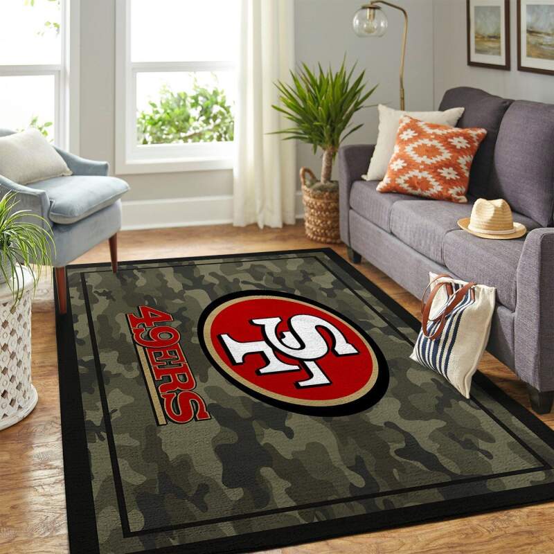 Amazon San Francisco 49ers Living Room Area Rug