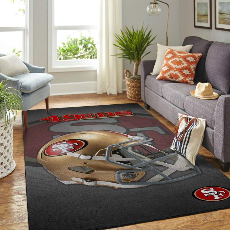 Amazon San Francisco 49ers Living Room Area Rug