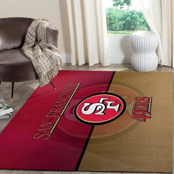 Amazon San Francisco 49ers Living Room Area Rug