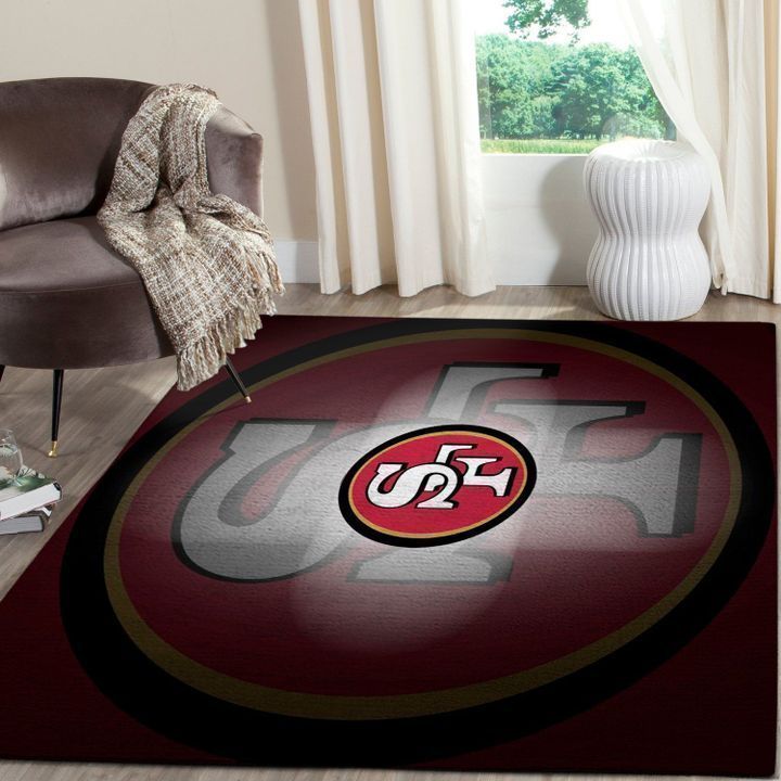 Amazon San Francisco 49ers Living Room Area Rug