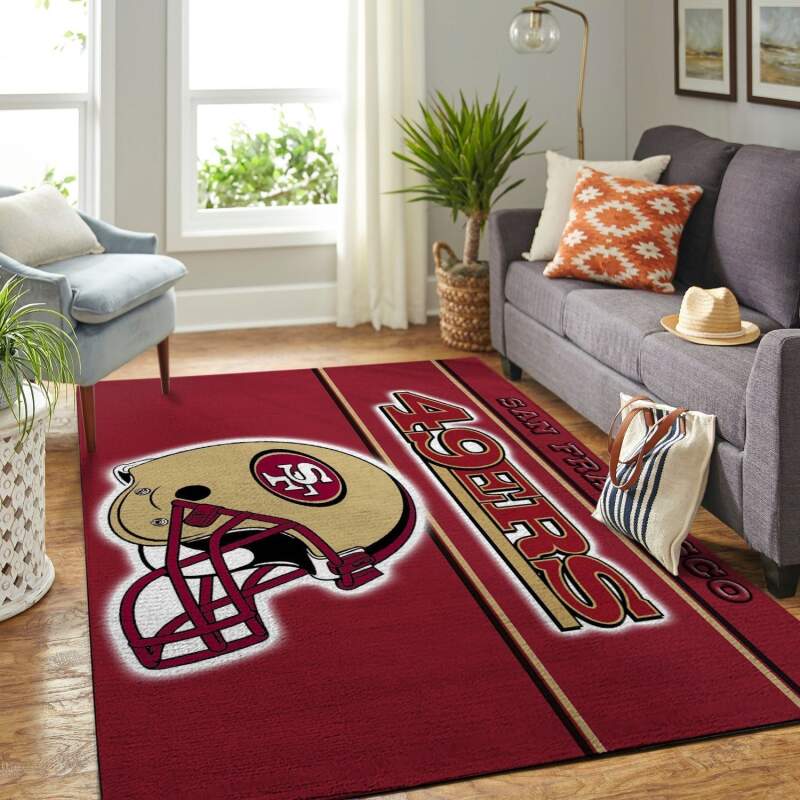 Amazon San Francisco 49ers Living Room Area Rug
