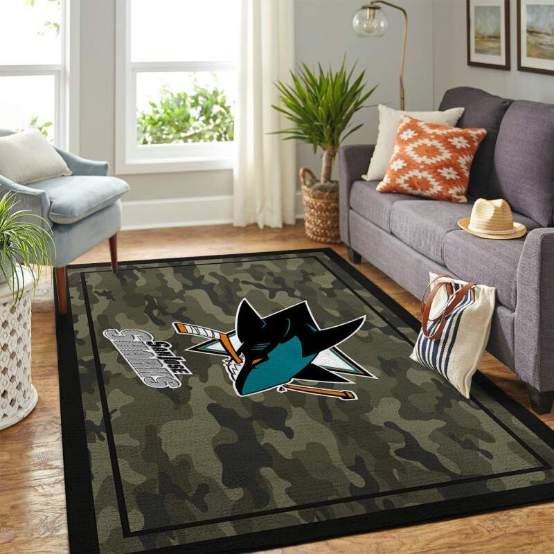 Amazon San Jose Sharks Living Room Area Rug 2 Amazon San Jose Sharks Living Room Area Rug