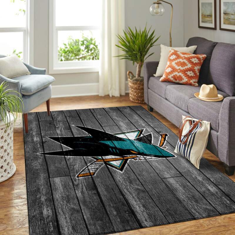 Amazon San Jose Sharks Living Room Area Rug