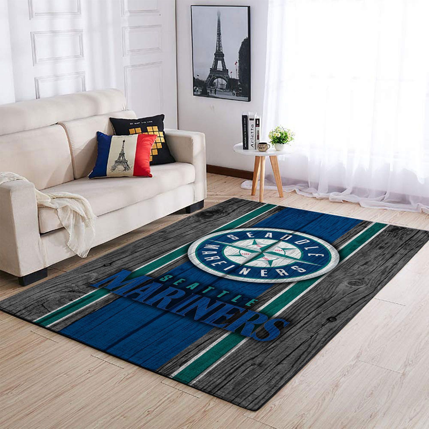 Amazon Seattle Mariners Living Room Area Rug