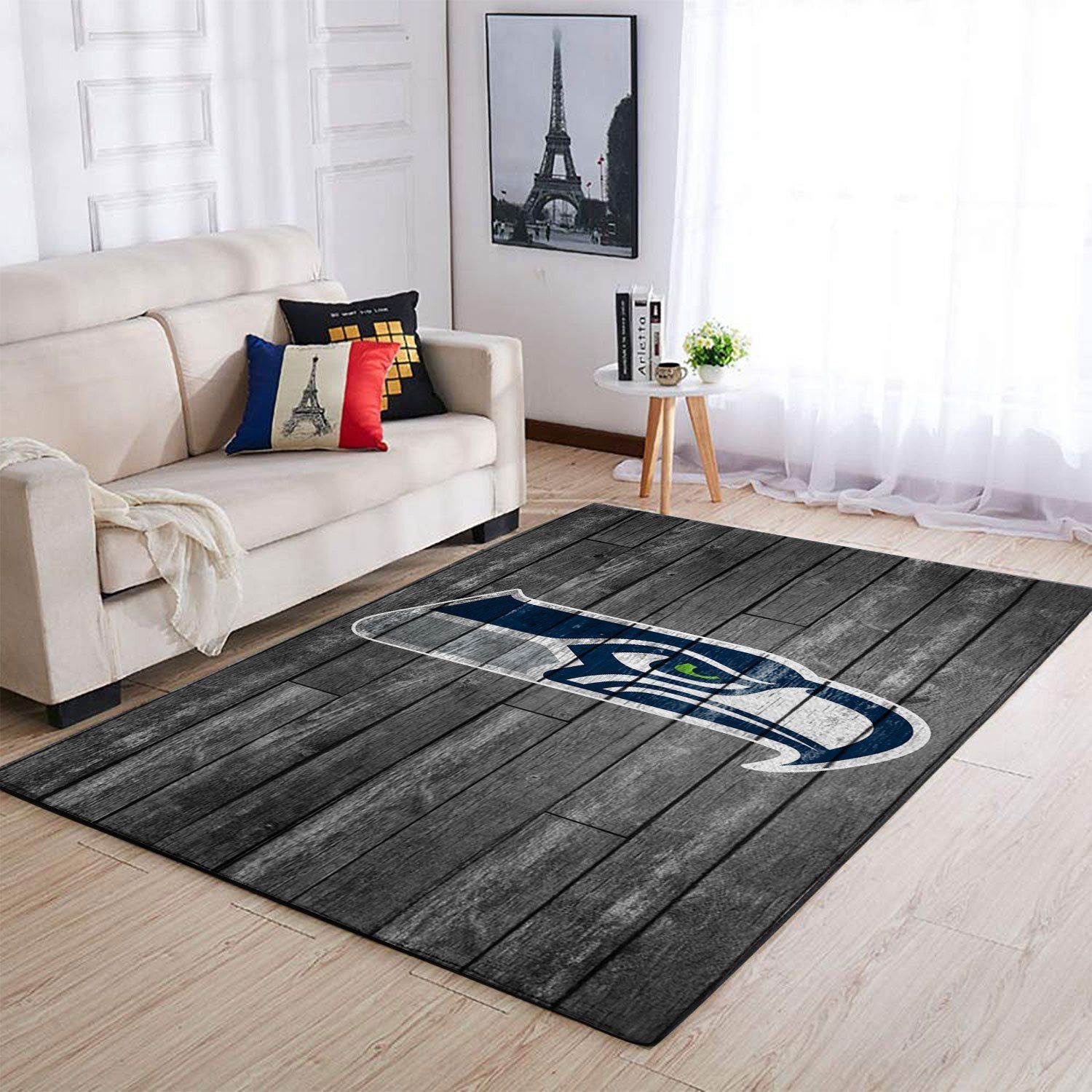 Amazon Seattle Seahawks Living Room Area Rug