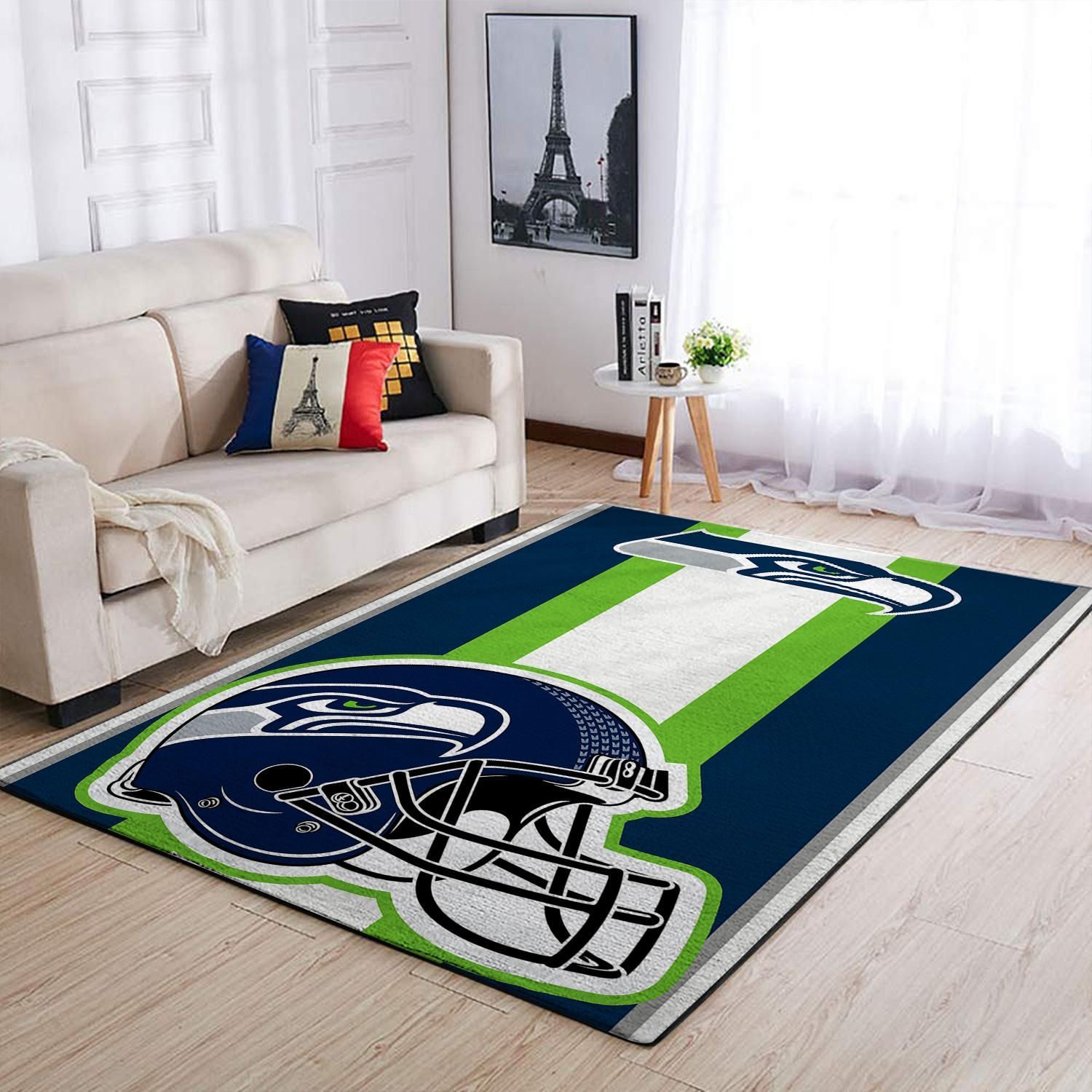 Amazon Seattle Seahawks Living Room Area Rug