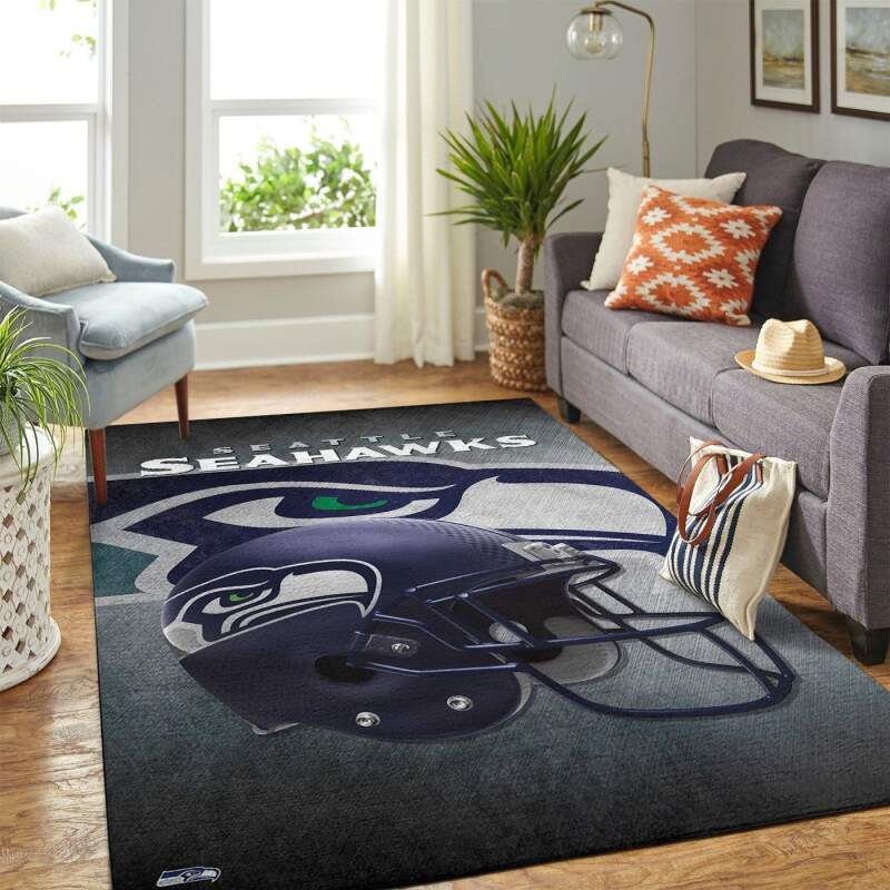Amazon Seattle Seahawks Living Room Area Rug