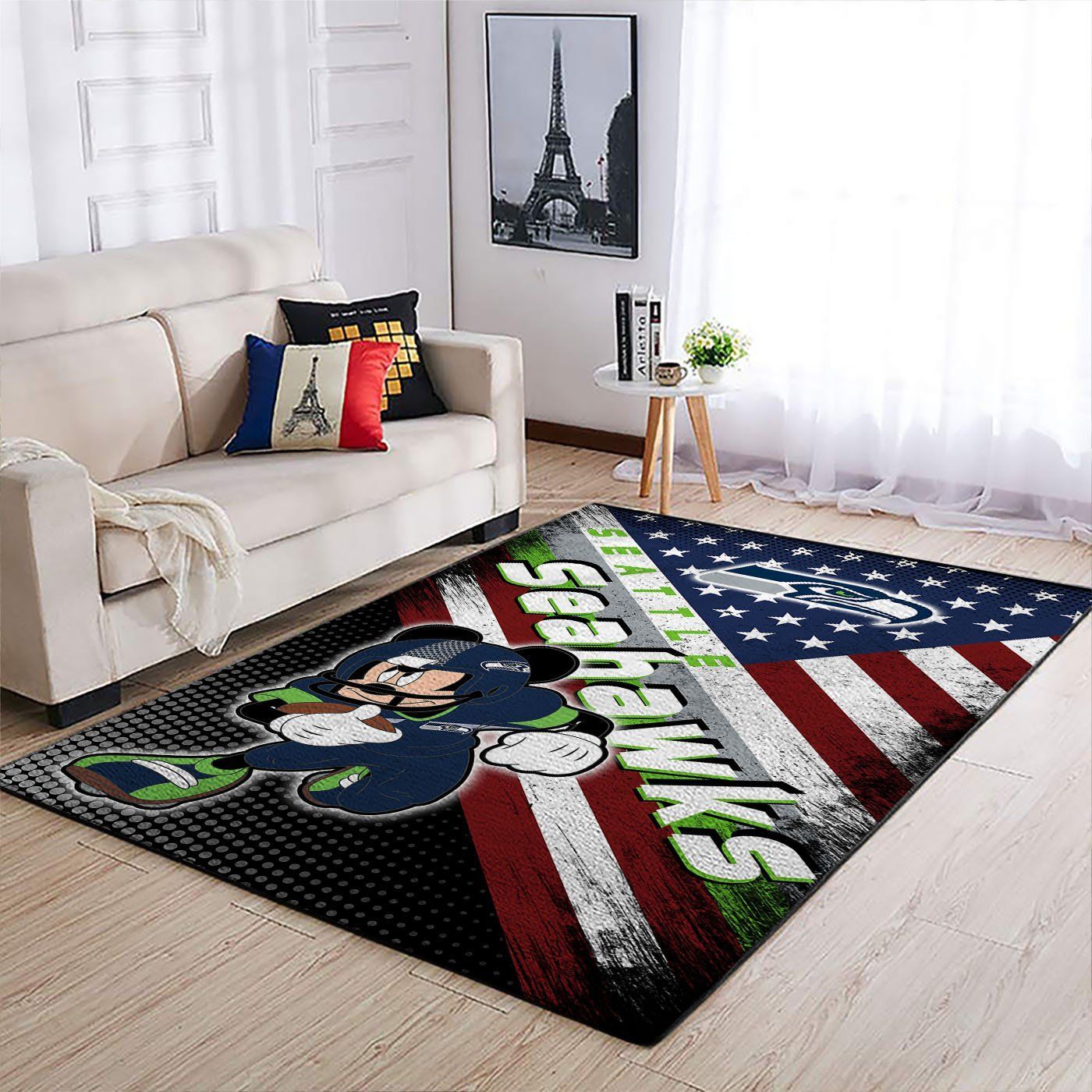 Amazon Seattle Seahawks Living Room Area Rug