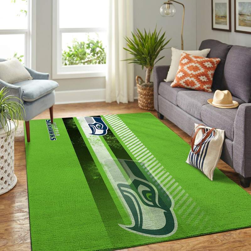 Amazon Seattle Seahawks Living Room Area Rug