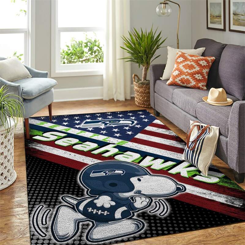 Amazon Seattle Seahawks Living Room Area Rug