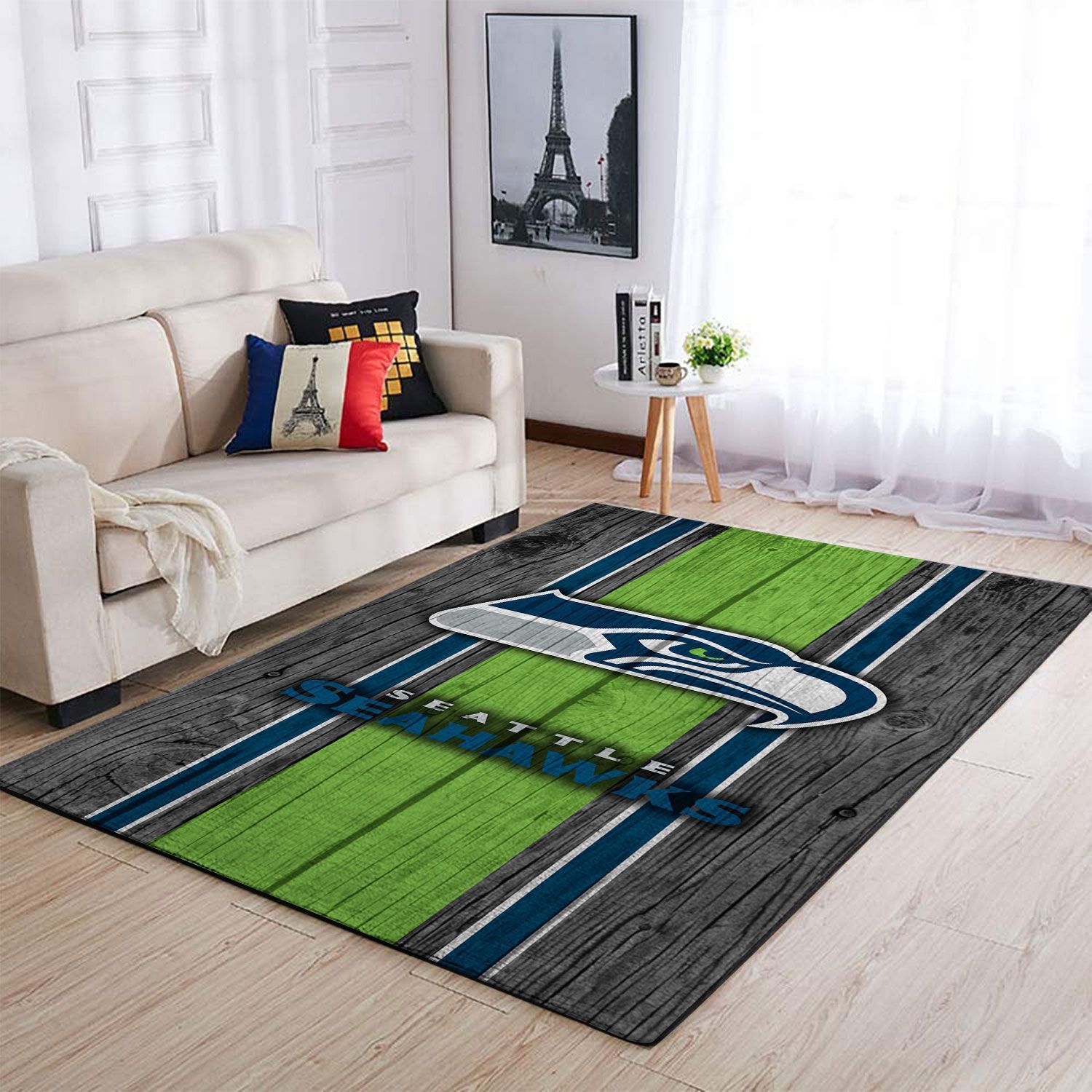 Amazon Seattle Seahawks Living Room Area Rug