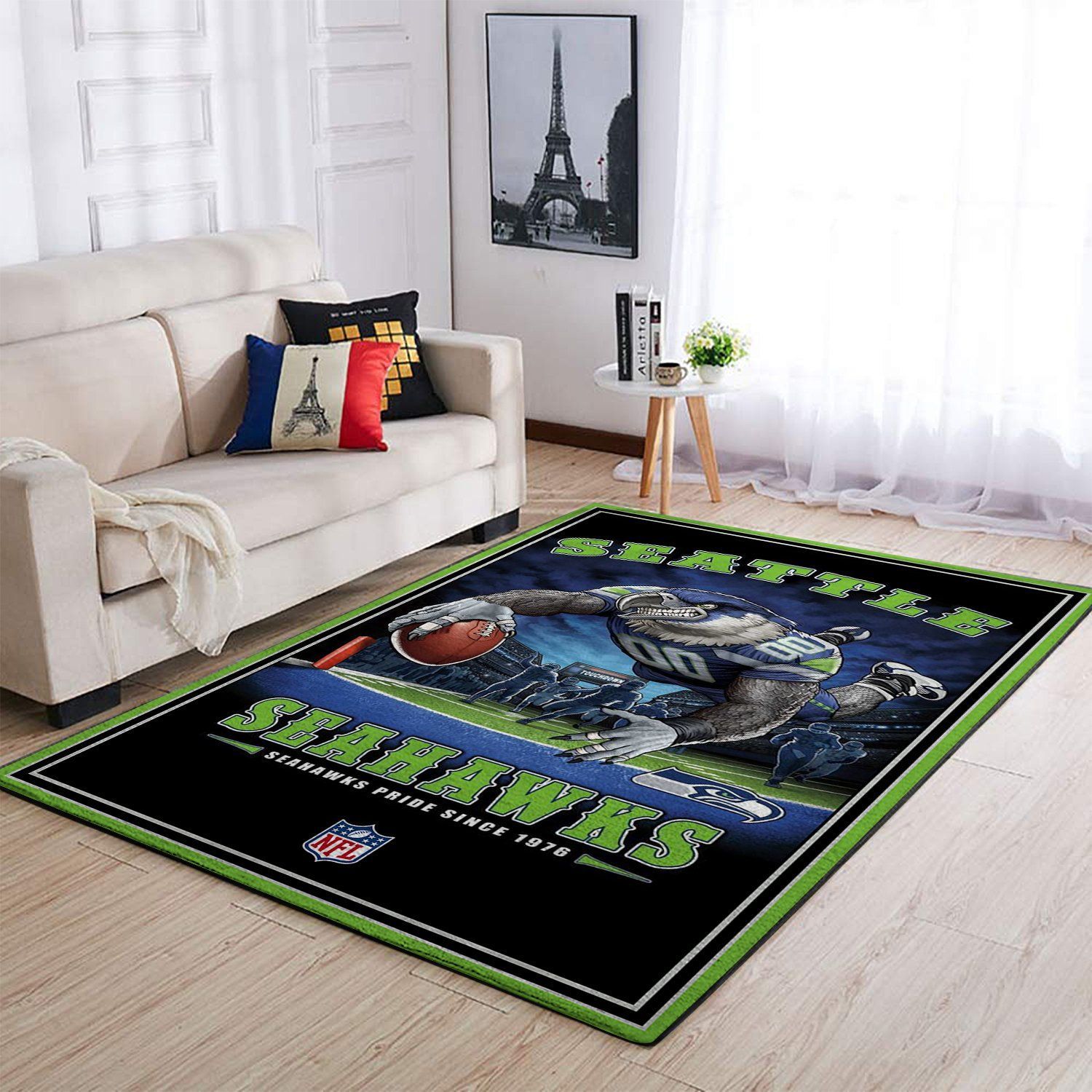 Amazon Seattle Seahawks Living Room Area Rug 1 Amazon Seattle Seahawks Living Room Area Rug